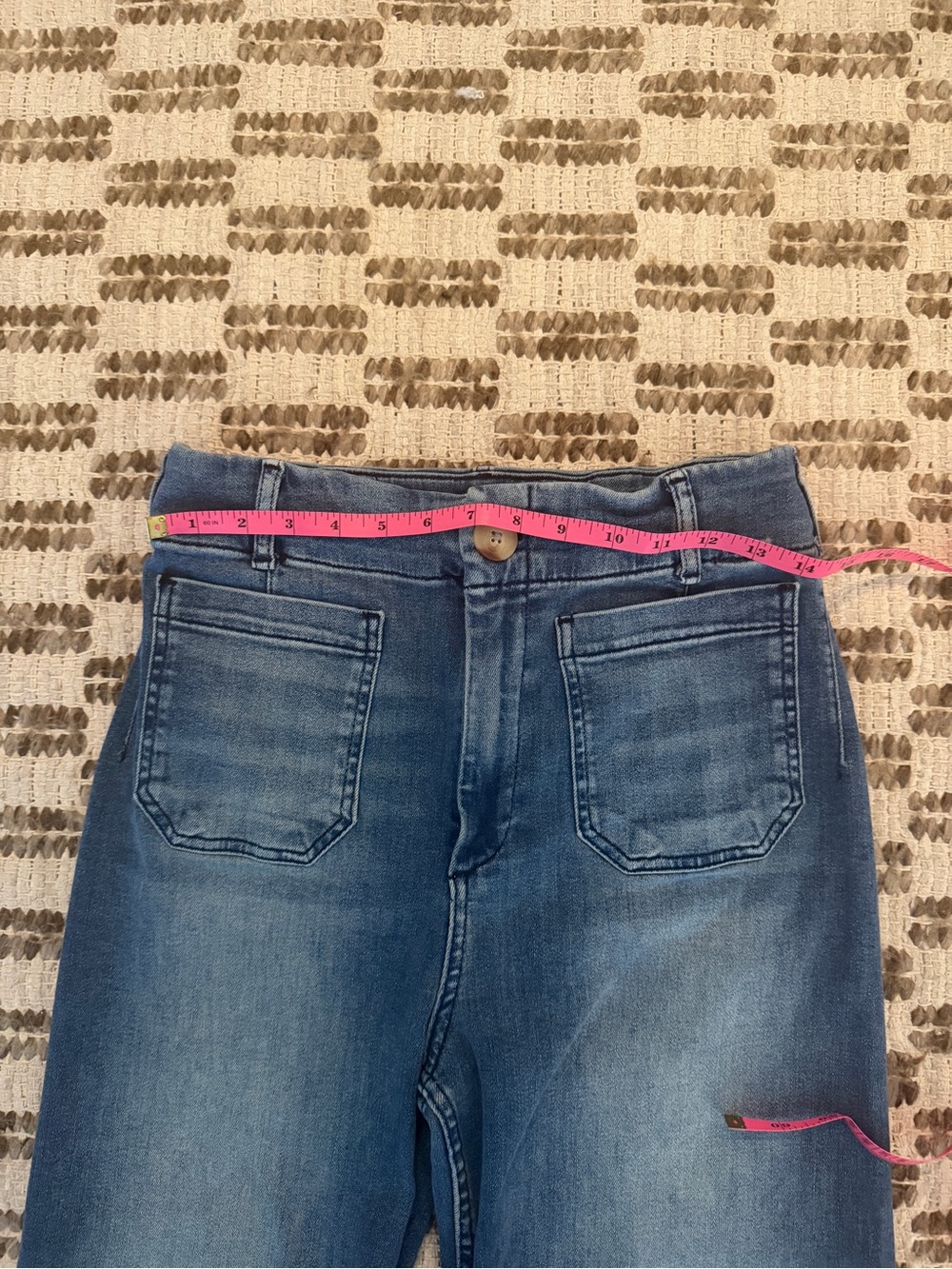 Anthropologie Maeve Collette Cropped Wide Leg Jeans - Picture 6 of 7